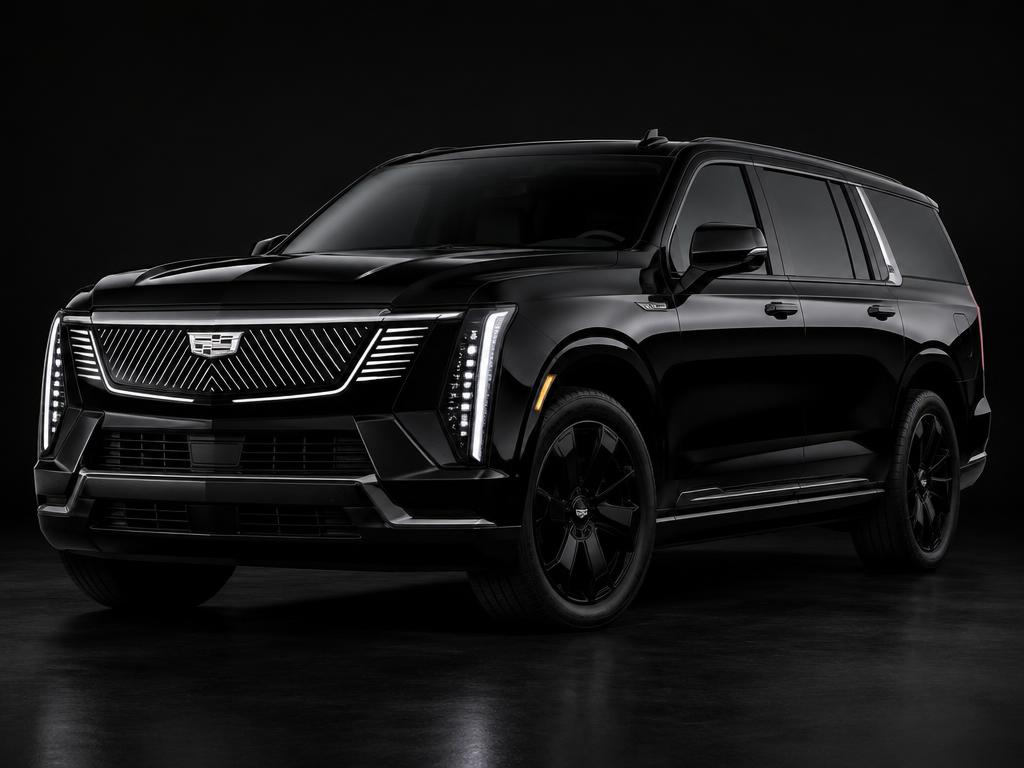 2026 all-electric Cadillac Escalade IQ L in gloss black